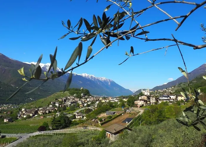 Fantastica Villa Fra Le Alpi Valtellinesi Tresivio Foto