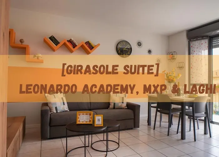 Girasole Suite Leonardo Academy, Mxp & Lakes Sesto Calende photo