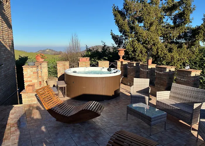 Il Castelletto Di Gomo - Relax Nella Natura Con Spa Privata Outdoor Godiasco fotoğrafı