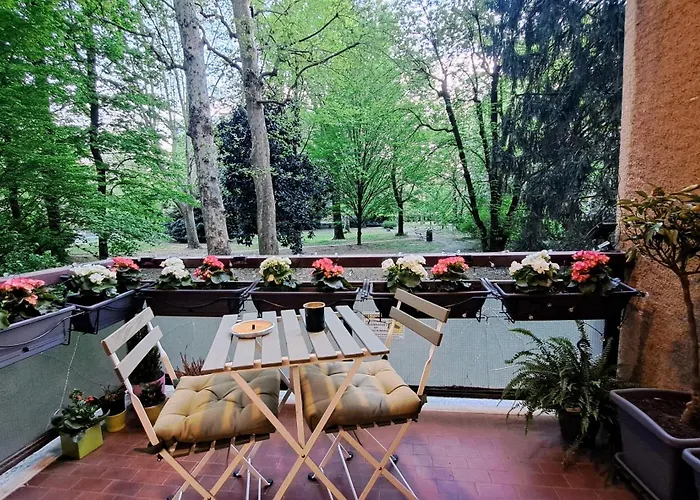 Il Balcone Nel Parco - Stanze Con Bagno Privato Otel San Donato Milanese fotoğrafı